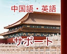 中国語勉強者おすすめ!中国語・英語サビースします 会話練習や作文の修正、中国のSNSアカウント作成や投稿など イメージ1