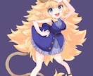 キャラクターデザインからイラスト作成まで出来ます 修正無制限でバストアップ～全身までどんなポーズでも作成します イメージ1