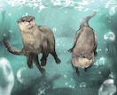 美麗な動物のイラストお描きいたします 今アツいACGのイラストレーターが手掛けます！ イメージ6