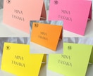 お二人のイニシャルロゴ入り♪席札を作成します 選べる8カラー！オリジナルロゴは20種類からお選びください♪ イメージ9