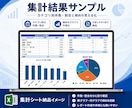 口コミ・アンケートを分類・集計・要約します 大量の回答をカテゴリ別に整理し、件数・割合・要点を見える化 イメージ6