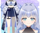IRIAM用の立ち絵制作いたします 可愛い女の子ならお任せください！ イメージ6