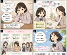 4コマ漫画15本作ります PR・広告・教育系歓迎！構成からOK イメージ5