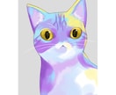猫ちゃんのイラストお描きします 〜猫ちゃん好きのためのイラスト〜ラフ修正制限なしです イメージ2