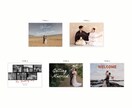 結婚式のウェルカムボードをご提供します Canvaで簡単に！9サイズ・10パターンから自由に選べる♡ イメージ3