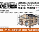 外国人実習生向けの足場の教科書を販売します やさしい日本語＋英語で学べる足場の教科書 イメージ2