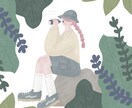 商用可！絵本のような雰囲気のあるイラスト描きます ブログやweb広告、チラシなど差をつけませんか？ イメージ8
