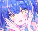 立ち絵/SNSアイコンヘッダー/イラスト作成します 男女キャラそれぞれ対応が可能ポップな印象を出すのが得意です イメージ2