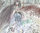 ダークファンタジーのイラストを描きます 【安価！】綺麗でダークな絵を描いています！ イメージ2