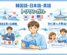 旅行・日常会話に！自然に話せる韓国語を教えます 韓国語を話せる自分を見つけたい方はこっちへ！ イメージ2
