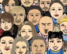 ポップアイコン！あなたの似顔絵イラスト製作します フライヤーや名刺、サイト、SNSアイコンにいかがでしょうか！ イメージ2