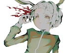 キャラクターの個性溢れる一枚絵を制作します ポップなものからホラーなものまで様々なイラストを描きます。 イメージ5