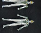 ソフビフィギュアの追加塗装、リペイントを行います ソフビ怪獣、ヒーロー、背面、リペイントやります！ イメージ4