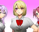 商業利用OK立ち絵イラスト制作します 経験を積みたいので複数のご依頼は値引きいたします。 イメージ5