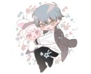 夢絵・ペア画アイコンを描きます デフォルメアニマルのポップなイラストです。 イメージ2
