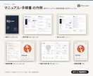 マニュアル・手順書を図解で分かりやすく作ります A4・10ページまで10,000円。印刷用PDFも納品 イメージ2