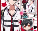 サムネ・ネームロゴ・宣伝用お写真を作成致します ライバーさん・Vtuberさん男女問わずご依頼可能。 イメージ5