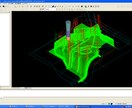 フライス加工用のNCデータを作成します NCフライス加工用の２次元３次元切削データ作成 イメージ1