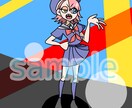 カートゥーン風アイコン描きます かわいくてどこか懐かしいミニキャラ！ イメージ4