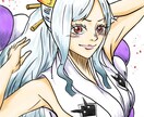 ワンピース風にアイコンイラスト描きます 相談お待ちしております！Twitterのヘッダーでも〇 イメージ4