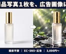 商品写真1枚をAI広告画像にします 撮影なしでEC・SNS・広告用の画像を制作します イメージ1