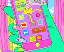 ポップなイラスト描きます SNSのアイコンやイベントなどの広告にどうぞ イメージ4