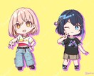 商用可！SDキャラクター制作できます ポップでかわいいSD・デフォルメイラストを制作します！ イメージ3