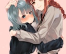 絵柄寄せ可！目を惹くイラスト、高品質絵描きます 観賞用、表紙、動画、Live2D用、立ち絵、キャス画などに！ イメージ6