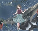女の子のイラスト制作します アイコンから一枚絵までお任せ下さい！ イメージ5