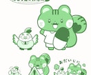 ゆるかわデフォルメキャラクターイラスト制作します 企業・IP案件・SNS・グッズ用に！魅力をぎゅっと詰め込んで イメージ5