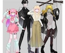簡易立ち絵描きます 初ご依頼の安心テンプレート付！即納品可！ イメージ3