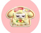 ぷっくり可愛いアイコン描きます 立体感が可愛いぷっくりとしたお顔のアイコンを描きます！ イメージ6