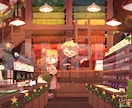 商業利用OK！背景メインのイラスト作成いたします 情緒あふれる背景×愛らしいキャラであなたの世界観を再現！ イメージ3