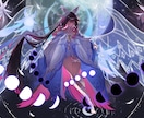 キラキラで透明感がある一枚絵イラスト描きます 商用OK！アイコン、MV、歌ってみた、配信用イラストなど イメージ1