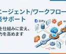 AIエージェントワークフローを構築します 業務を仕組みに変え、競争力を高めます イメージ1