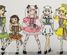 アイコンにできる！かわいい女の子イラスト描きます 丁寧で希望通りのイラストにします！細かいリクエスト◎ イメージ6