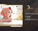 高級感あふれるプロフィールムービー作ります 【結婚式プロフィールムービー】DVD納品も対応♪ イメージ10