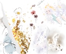 大人可愛い水彩風のお洒落な線画イラスト描きます SNS、ブログ、冊子に添える一枚を♪ イメージ4