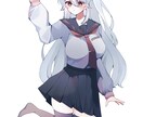 あなただけのキャラクターを丁寧に描きます あなたの物語に、そっと寄り添う立ち絵を。 イメージ2