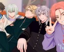 最短3日納品！イラスト全般描きます SNSアイコン、立ち絵、1枚絵、歌ってみたイラストなど イメージ4