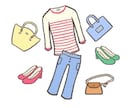 お持ちの服だけであなたに合うスタイリングします 大手アパレル企業現役販売員がお金をかけずスタイリングします イメージ1