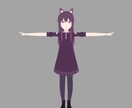 3dキャラクターモデリングします blenderを用いてフルスクラッチでモデリングします イメージ2