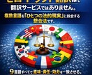 ゼロ・ドリフト翻訳の相談になります 〜大半の翻訳が意味ズレしている中、意味ズレなしの翻訳です〜 イメージ1