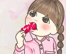 商用利用可　可愛い似顔絵を描きます プレゼントにも大人気！ふんわり可愛い似顔絵です！！ イメージ1