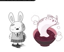 デフォルメキャラクターイラストをご制作いたします ゲーム/広告/配信/アイコンなどに！老若男女モンスターOK イメージ4