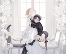 繊細で綺麗なイラストを制作します 一枚絵を必要とされる方にオリジナルのイラストをお届けします イメージ3