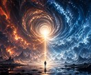 感情を反転｜最上の高次元宇宙エネルギー施術します 感情・執着・不安・関係・流れ・向きなど。反転させます。 イメージ1