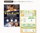 見やすく伝わる！ターゲットに届くチラシ制作します 丁寧な情報整理でつくる、見やすい販促チラシ イメージ4