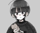 SNS用イラストアイコンを制作します ゆるくて可愛いイラストが得意です イメージ3