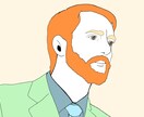 写真をもとにオシャレ似顔絵お描きします 男前・美人似顔絵お描きします！アイコンやプレゼント用に！ イメージ10